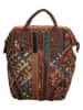 Beagles Leder-Rucksack in Bunt - (B)28 x (H)35 x (T)16 cm