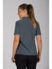 Maul Sport Funktionshemd "Halserspitze" in Blaugrau