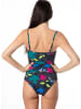 SHORT STORIES Tankini-Oberteil in Schwarz/ Bunt