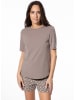 SHORT STORIES Pyjama-Oberteil in Taupe