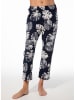 SHORT STORIES Pyjama-Hose in Dunkelblau/ Weiß