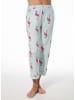SHORT STORIES Pyjama-Hose in Türkis/ Pink