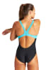 Arena Badpak zwart/turquoise