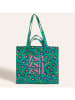 Zsa Zsa Zsu Strandtasche in Grün - (B)40 x (H)40 cm