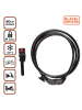 Black & Decker Kabel-Zahlenschloss in Schwarz - (L)90 cm