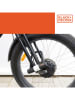 Black & Decker Sicherheits-Fahrradschloss in Schwarz - (B)14 x (H)25 cm
