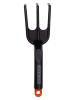 Black & Decker 2-delige set: handcultivators zwart - (H)28,5 cm