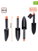 Black & Decker 2-delige set: plantenscheppen zwart - (H)30,5 cm