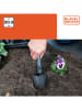 Black & Decker Gartenschaufel in Schwarz - (H)30,5 cm