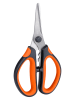 Black & Decker Tuinschaar oranje/zwart - (H)15 cm