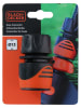 Black & Decker Schlauch-Schnellkupplung in Orange - 1/2'