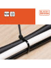 Black & Decker 2er-Set: Kabelbinder in Schwarz - (L)20 cm, 2x 100 Stück