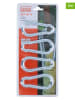 Black & Decker Karabińczyki (4 szt.) w kolorze srebrnym