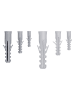 Black & Decker Pluggen grijs - 138 stuks