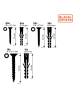 Black & Decker Spaanplaatschroeven & pluggen grijs/zilverkleurig - 249 delen