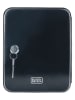 Black & Decker Schlüsselkasten in Schwarz - (B)16 x (H)20 x (T)7,5 cm
