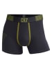 CR7 2er-Set: Boxershorts in Anthrazit/ Schwarz