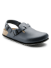 Birkenstock Leren enkelsandalen "Tokio" donkerblauw - wijdte S