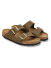 Birkenstock Pantoletten "Arizona" in Khaki - Weite S