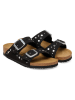 Birkenstock Pantoletten "Arizona Rivet" in Schwarz