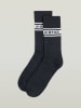 G-Star 3er-Set: Socken in Weiß/ Dunkelblau/ Blau
