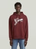 G-Star Hoodie in Bordeaux