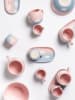 Egg Back Home Espressotasse ''Cloud Sunset''  in Rosa/ Hellblau - 90 ml