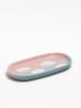 Egg Back Home Taca "Cloud Sunset" w kolorze różowo-błękitnym do serwowania - 18 x 9,5 cm