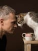 Egg Back Home Mok ''Melting Ice Cream - Cat Dad'' beige - 360 ml