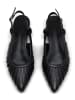 C'M Slingballerinas in Schwarz
