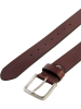 Camel Active Leder-Gürtel in Dunkelbraun