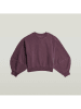 G-Star Sweatshirt pruimkleurig