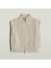 G-Star Woll-Strickweste beige