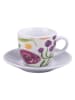 Villa d´Este 6-delige set: koppen ''New Acquerello'' meerkleurig - 90 ml