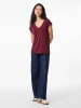 Pieces Shirt bordeaux