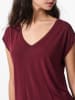 Pieces Shirt in Bordeaux