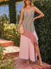 LA Angels Kleid in Beige/ Rosa