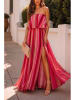 LA Angels Kleid in Rot/ Pink