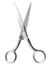Vialli Design Edelstahl-Stickschere - (L)12,5 cm
