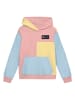 Color Kids Hoodie in Rosa/ Gelb
