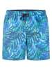 Happy Shorts Badeshorts in Türkis/ Blau