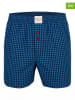 Phil & Co. Berlin  4er-Set: Boxershorts in Dunkelblau/ Blau