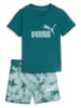 Puma 2tlg. Outfit "MINICATS ESS TIE-DYE" in Türkis