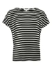 s.Oliver Shirt in Schwarz/ Weiß