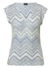 s.Oliver Shirt in Blau/ Hellblau