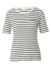 s.Oliver Shirt in Weiß/ Schwarz