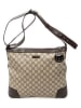 Gucci Umhängetasche in Beige/ Braun - (B)35 x (H)31 x (T)5 cm
