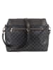 Louis Vuitton Torebka "Greenwich" w kolorze czarnym - 36 x 29 x 10 cm