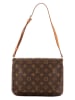 Louis Vuitton Schultertasche "Musette Tango" in Braun - (B)25 x (H)19 x (T)3 cm