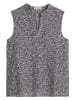 Marc O'Polo Blousetop zwart/wit